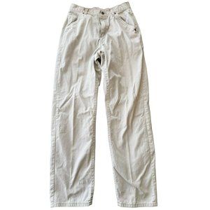 Y2K RIDERS STRAIGHT CREAM PANTS WOMANS SIZE 6‎ | B2